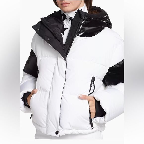 Goldbergh Arleth White Black Ski Jacket Waterproof NWT US 6 - Picture 3 of 10